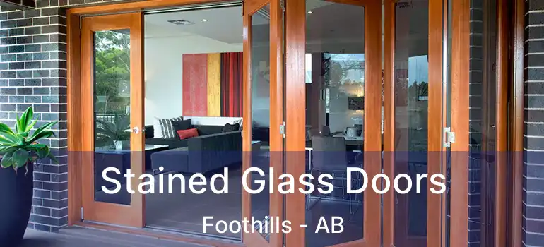  Stained Glass Doors Foothills - AB