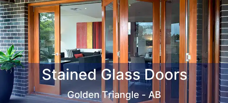  Stained Glass Doors Golden Triangle - AB