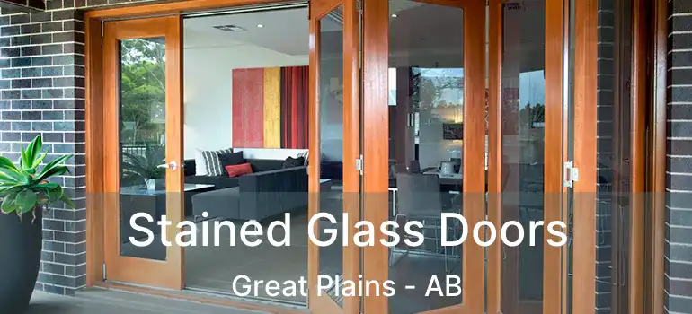  Stained Glass Doors Great Plains - AB