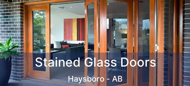  Stained Glass Doors Haysboro - AB