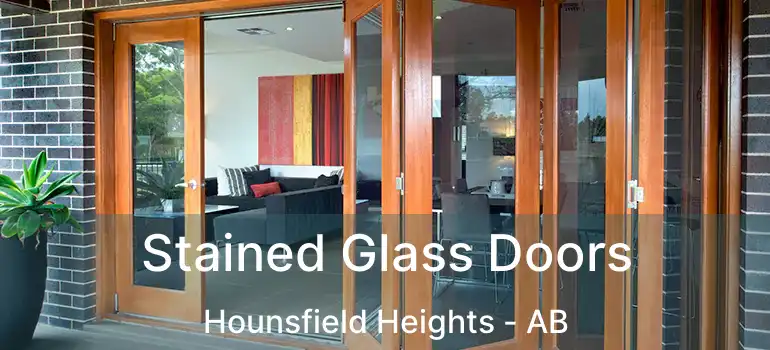  Stained Glass Doors Hounsfield Heights - AB
