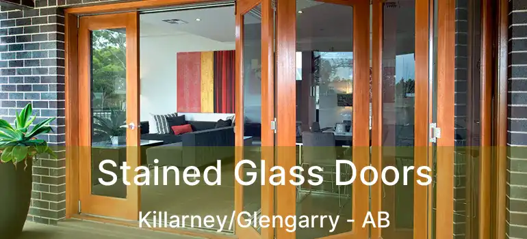  Stained Glass Doors Killarney/Glengarry - AB