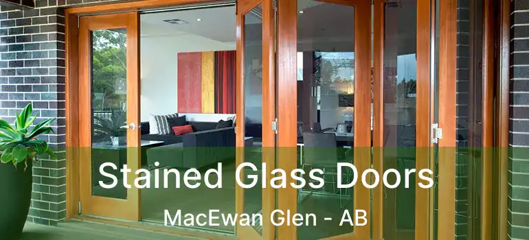  Stained Glass Doors MacEwan Glen - AB