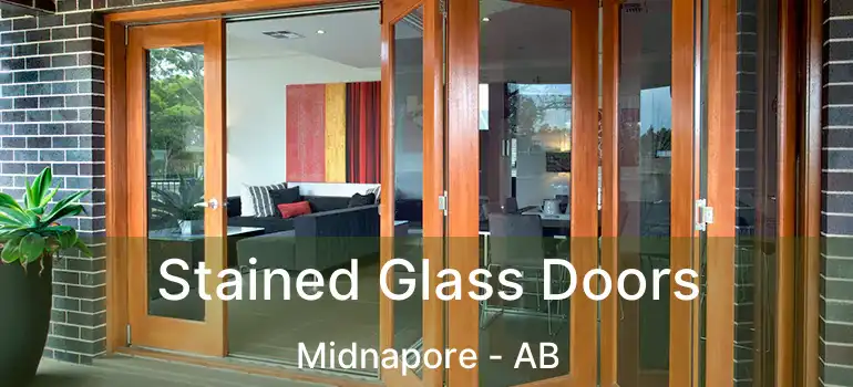  Stained Glass Doors Midnapore - AB