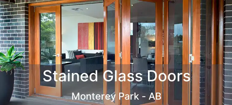  Stained Glass Doors Monterey Park - AB