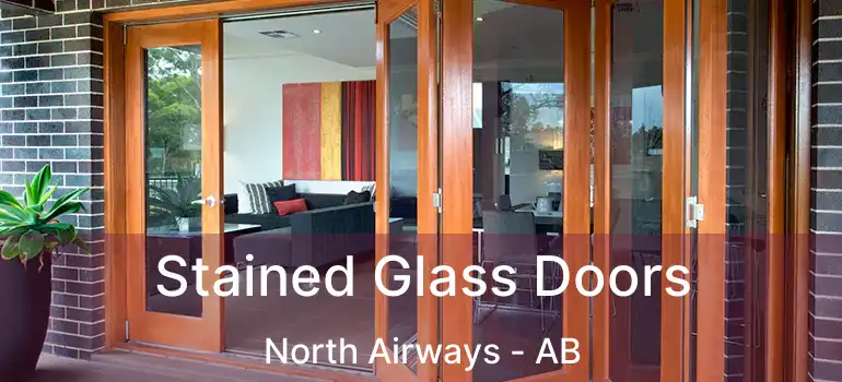  Stained Glass Doors North Airways - AB