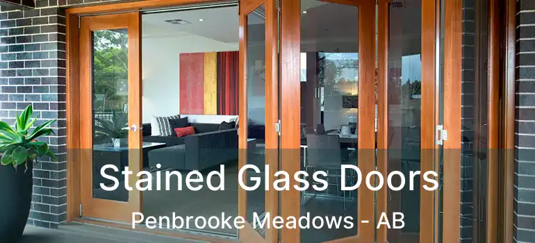  Stained Glass Doors Penbrooke Meadows - AB