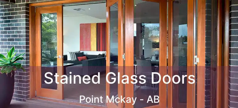  Stained Glass Doors Point Mckay - AB