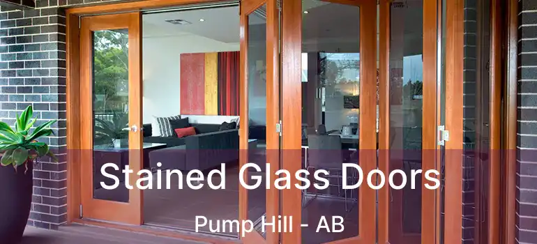  Stained Glass Doors Pump Hill - AB