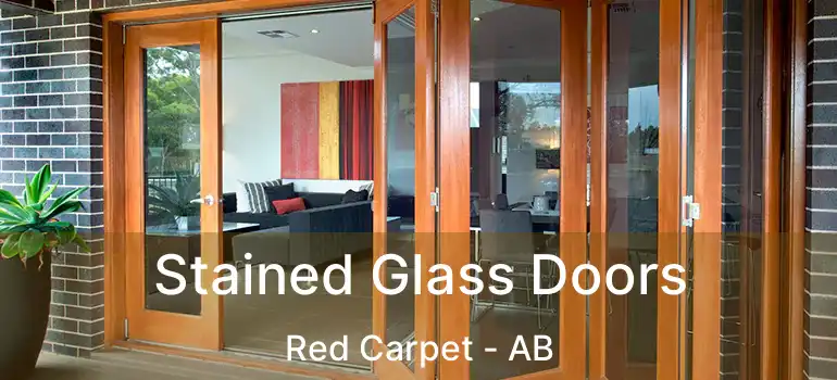  Stained Glass Doors Red Carpet - AB