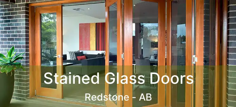  Stained Glass Doors Redstone - AB