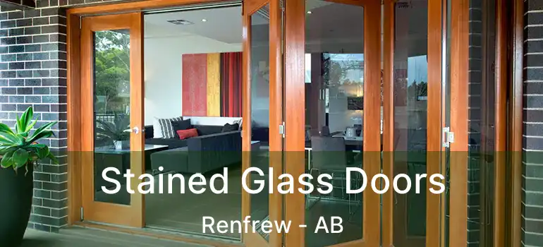  Stained Glass Doors Renfrew - AB