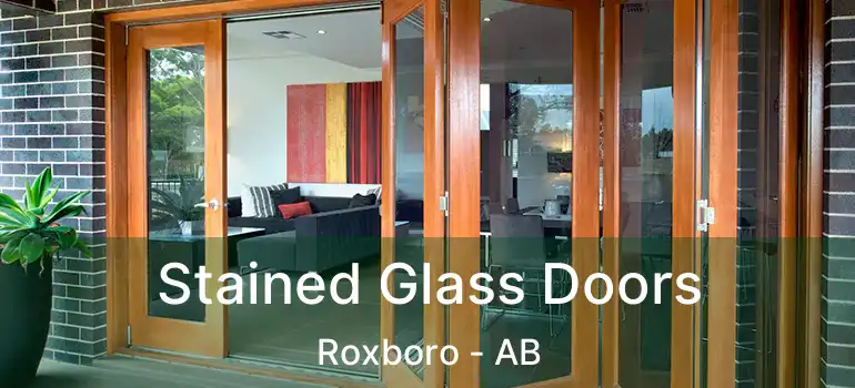  Stained Glass Doors Roxboro - AB