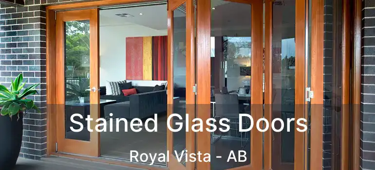  Stained Glass Doors Royal Vista - AB