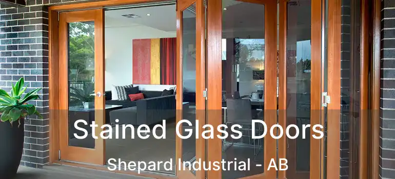  Stained Glass Doors Shepard Industrial - AB