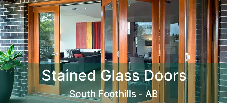  Stained Glass Doors South Foothills - AB
