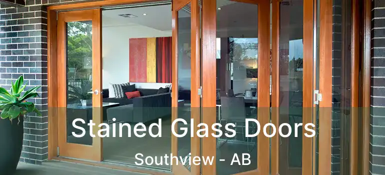  Stained Glass Doors Southview - AB