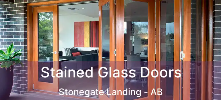  Stained Glass Doors Stonegate Landing - AB
