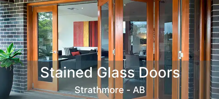  Stained Glass Doors Strathmore - AB