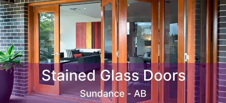  Stained Glass Doors Sundance - AB