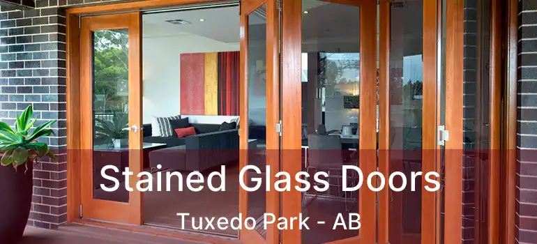  Stained Glass Doors Tuxedo Park - AB