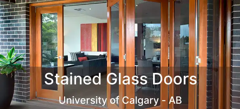  Stained Glass Doors University of Calgary - AB