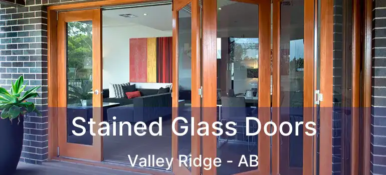  Stained Glass Doors Valley Ridge - AB