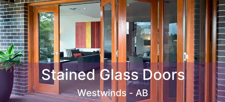  Stained Glass Doors Westwinds - AB