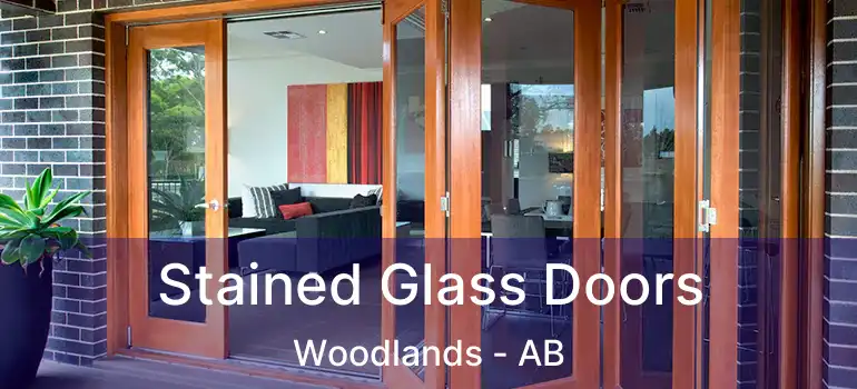  Stained Glass Doors Woodlands - AB