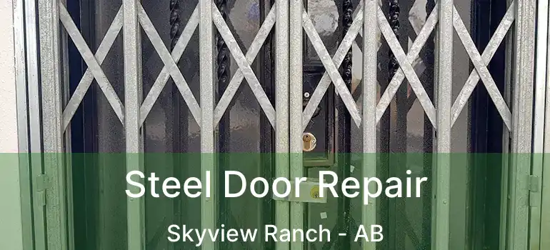  Steel Door Repair Skyview Ranch - AB