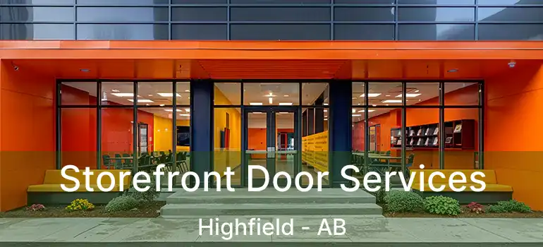 Storefront Door Services Highfield - AB