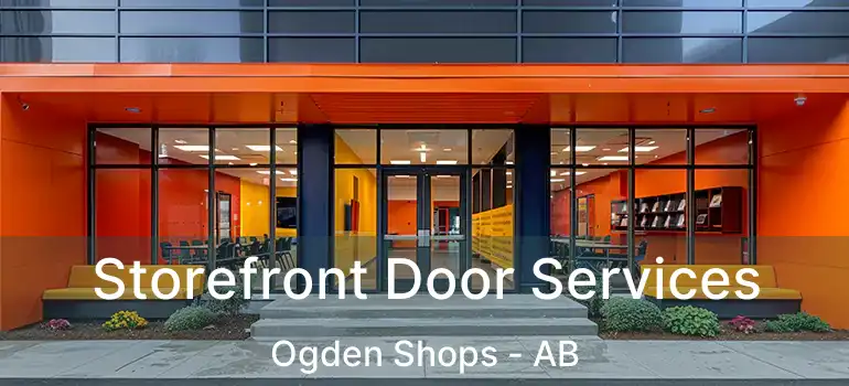  Storefront Door Services Ogden Shops - AB