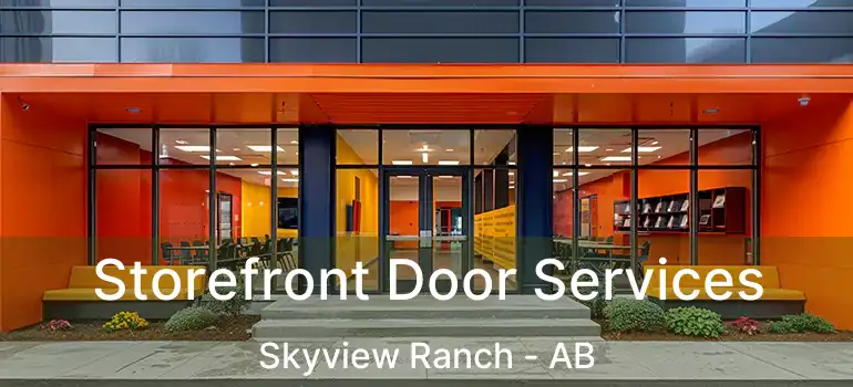  Storefront Door Services Skyview Ranch - AB