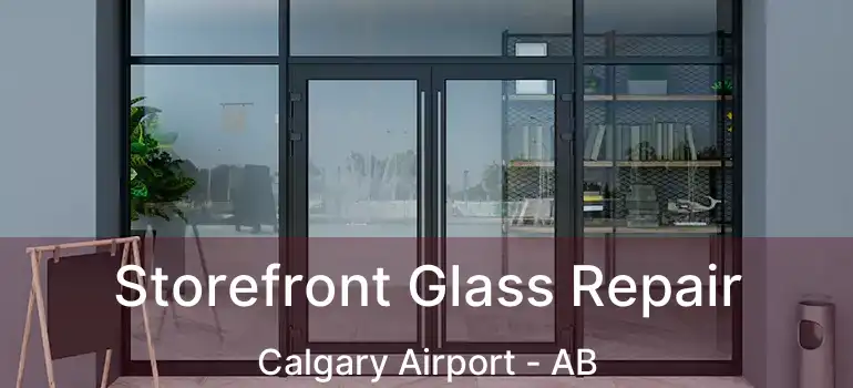  Storefront Glass Repair Calgary Airport - AB