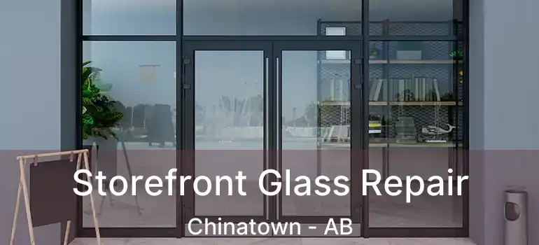 Storefront Glass Repair Chinatown - AB