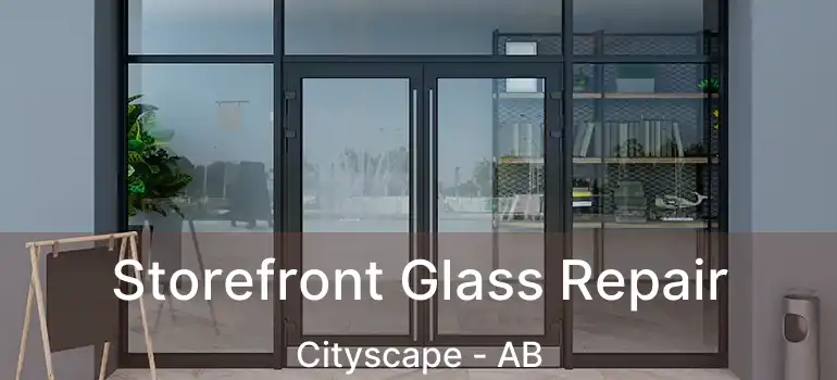 Storefront Glass Repair Cityscape - AB