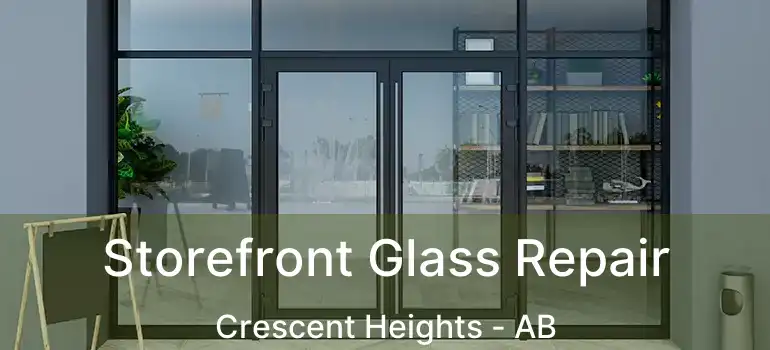  Storefront Glass Repair Crescent Heights - AB