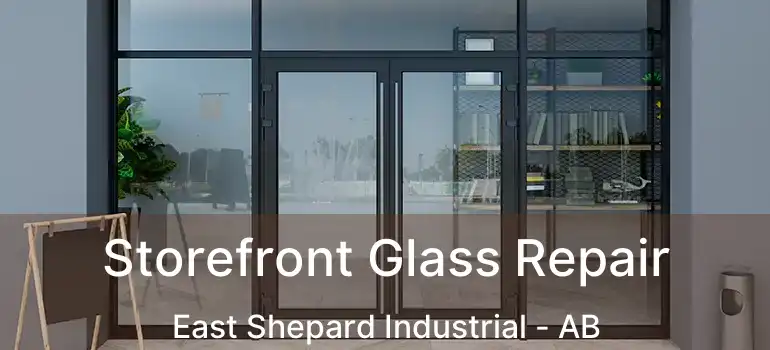  Storefront Glass Repair East Shepard Industrial - AB