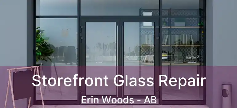  Storefront Glass Repair Erin Woods - AB