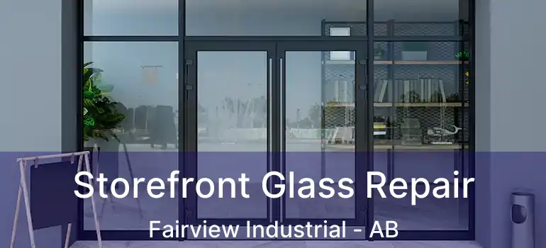  Storefront Glass Repair Fairview Industrial - AB