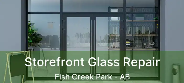  Storefront Glass Repair Fish Creek Park - AB