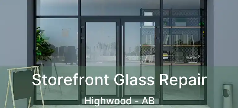  Storefront Glass Repair Highwood - AB