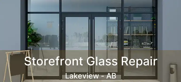  Storefront Glass Repair Lakeview - AB