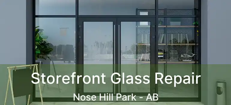  Storefront Glass Repair Nose Hill Park - AB