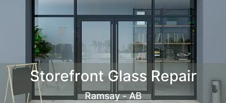  Storefront Glass Repair Ramsay - AB