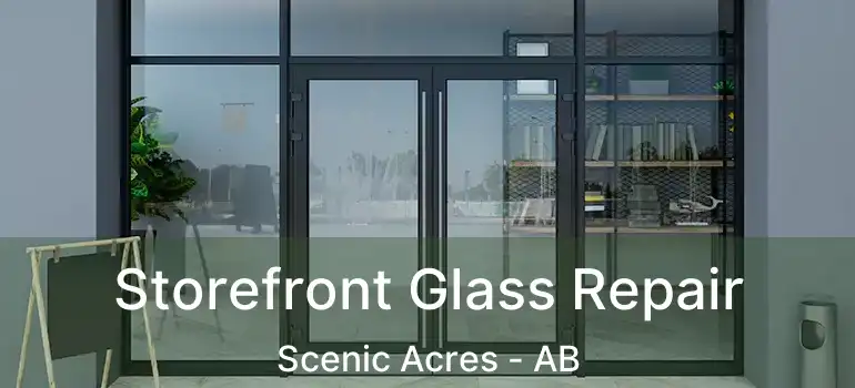  Storefront Glass Repair Scenic Acres - AB
