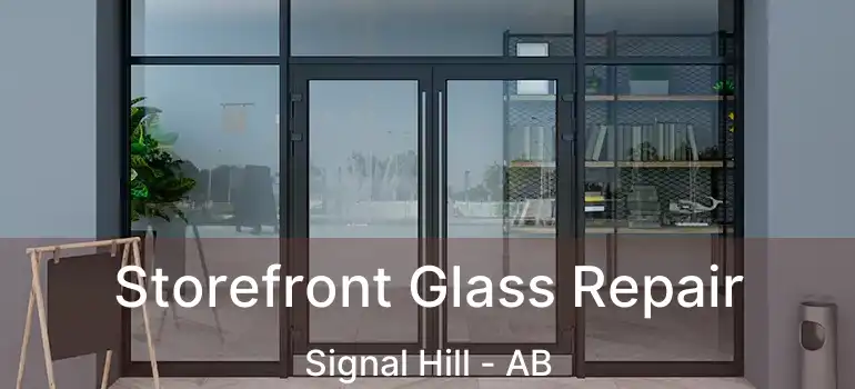 Storefront Glass Repair Signal Hill - AB