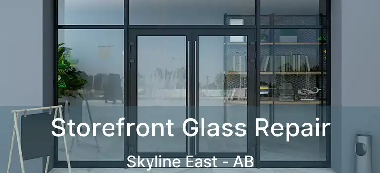  Storefront Glass Repair Skyline East - AB