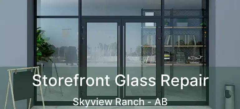  Storefront Glass Repair Skyview Ranch - AB