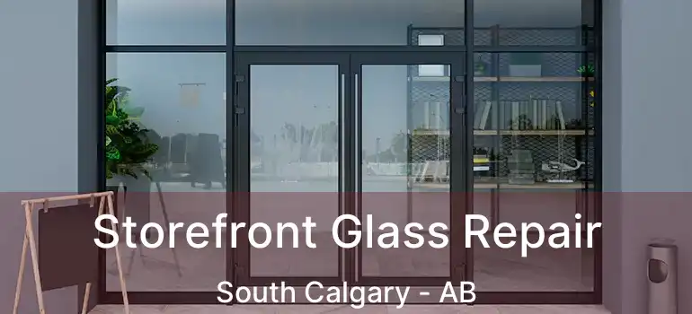  Storefront Glass Repair South Calgary - AB